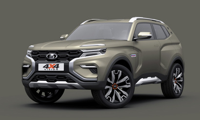 АВТОВАЗ на ММАС показал новый облик LADA 4x4 АВТОВАЗ на ММАС показал новый облик LADA 4x4